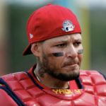 Yadier Molina’s told PEESPN his oddest superstition is needing to urinate on the apex of home plate before crouching behind it