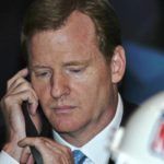 Roger Goodell gets a reminder every 90 minutes to go pee in a toilet instead of his pants