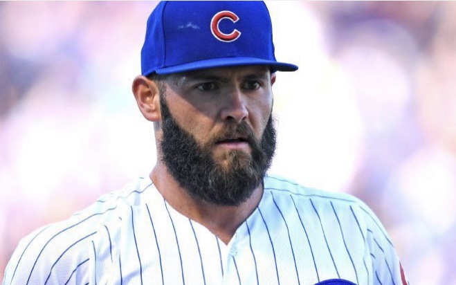 Jake Arrieta just remembered he forgot to put the toilet seat down after peeing and is worried he may come home to a wife with a bruised tailbone and be unsure it was from an affair or not