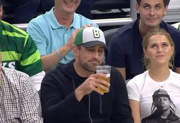 Aaron Rodgers immunized himself by drinking the pee of a guy that knows a lady who had COVID-19